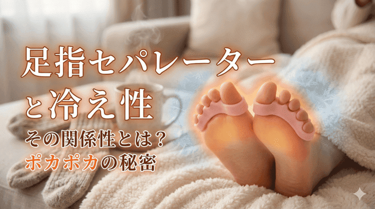 足指セパレーターと冷え性の関係性とは?
